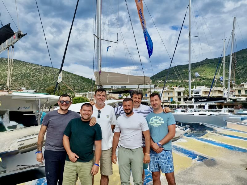 Ceremonie pe mare cu Enjoy Sailing