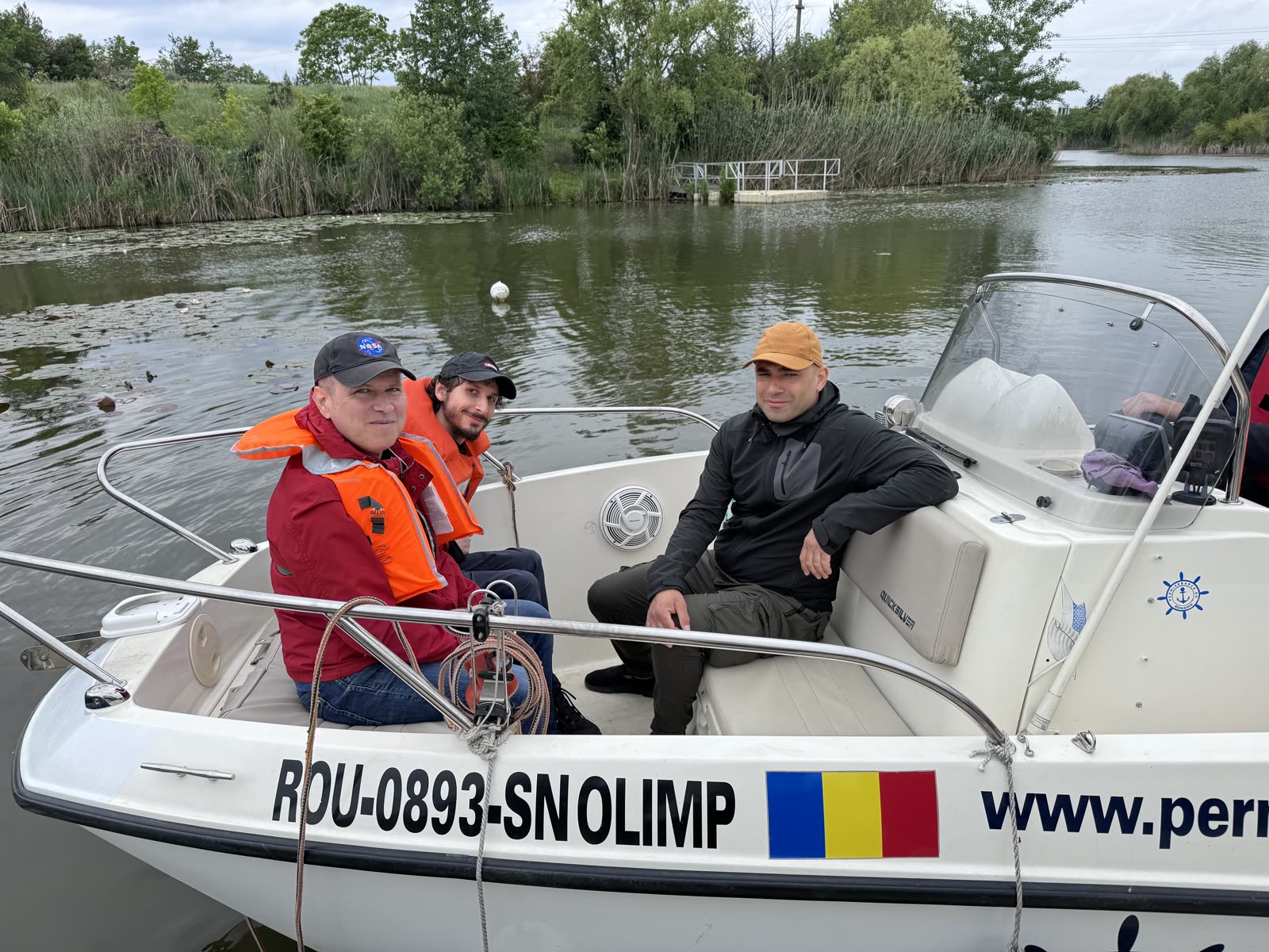 Practică pentru permisul de ambarcațiune pe Lacul Snagov